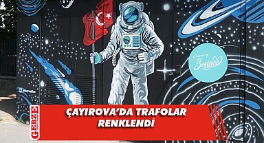 Trafolar sanat eserine dönüştü