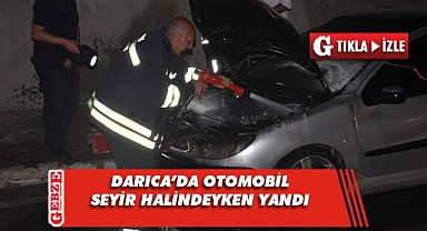 Yeni aldığı otomobil, alevlere teslim oldu