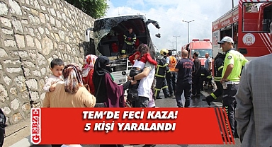 11 araç zincirleme kaza yaptı! 1 kişi ağır yaralandı