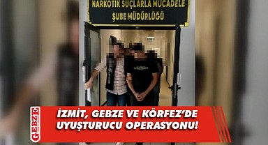 3 ilçede uyuşturucu operasyonu!