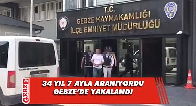 Ağır hapis cezasıyla aranan şahıs Gebze'de yakalandı