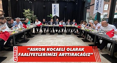 ASKON Kocaeli yönetimi kahvaltıda buluştu