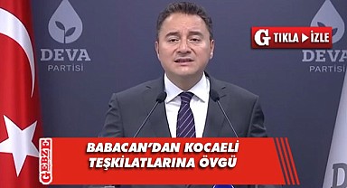 Babacan, bir kez daha Gebze mitingine davet etti