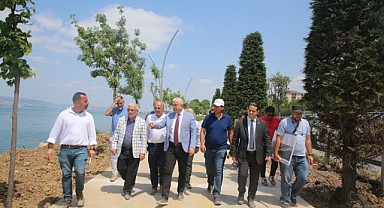 Gündoğdu, Değirmendere- Halıdere  çalışmalarını inceledi