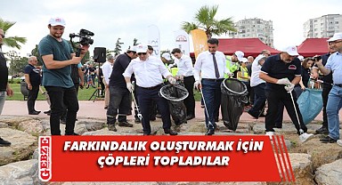 Balyanoz Koyu'nda deniz temizliği yapıldı