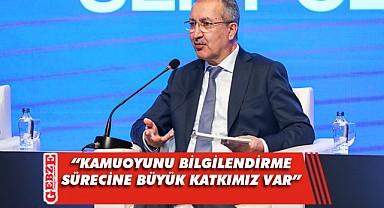 BİK Genel Müdürü Erkılınç, sempozyumda konuştu