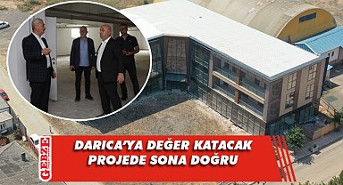 Bıyık ve Çiler, hizmet kompleksini inceledi