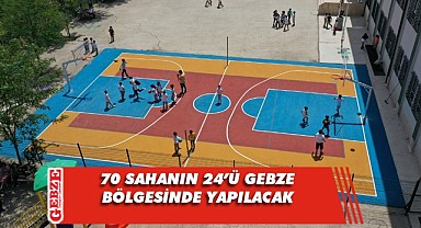 Büyükşehir, 70 basketbol sahası yapacak