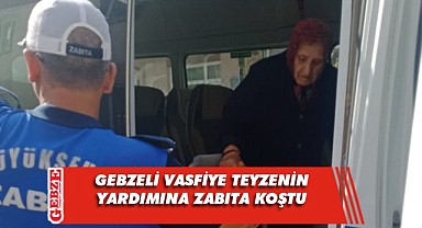 Büyükşehir, Vasfiye Teyze’yi çaresiz bırakmadı