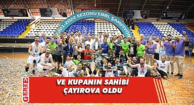 Çayırova Basketbol takımı şampiyon oldu
