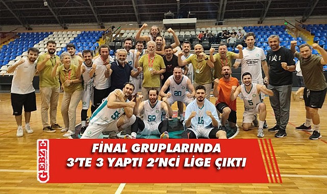 Çayırova Belediyesi 2. Lig’e adını yazdırdı