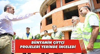 Çayırova’da projeler hızla ilerliyor