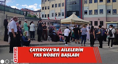 Çayırova'da YKS heyecanı başladı
