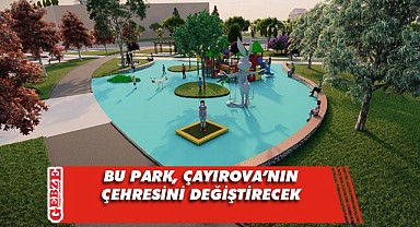 Çayırova'nın dev parkında hummalı çalışma