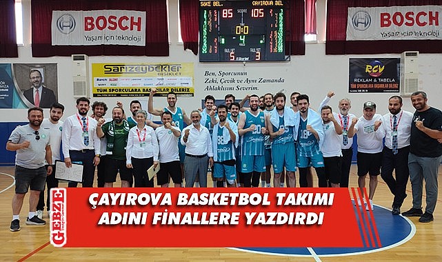 Çayırova’nın gururu rakibini devirip finallere kaldı!