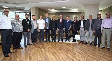 Cemevlerinden Büyükakın’a teşekkür ziyareti