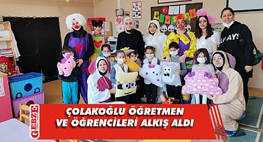 Çolakoğlu öğretmen ve öğrencilerinden anlamlı proje