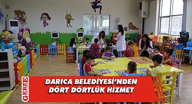 Darıca'da hem anneler hem çocuklar mutlu