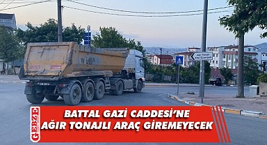 Darıca'daki o caddeye ağır tonajlı araçlar giremeyecek