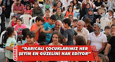 Darıcalı çocuklar çok mutlu