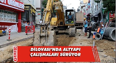 Dilovası’na 2 bin 400 metrelik altyapı çalışması başladı