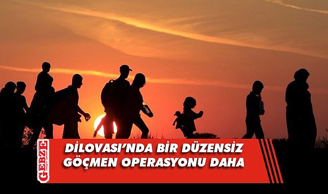 Dilovası’nda 75 düzensiz göçmen yakalandı