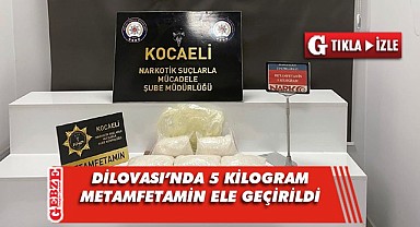 Dilovası'nda uyuşturucu operasyonu
