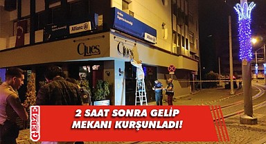Eğlence mekânından çıkarıldı! Mekanı bastı