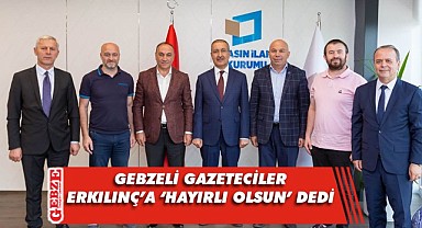 Gazete temsilcilerinden BİK Genel Müdürlüğü'ne ziyaret