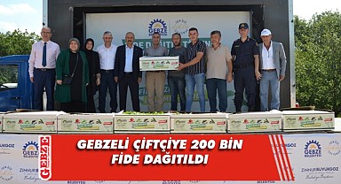 Gebze Belediyesi’nden Gebzeli üreticiye büyük destek