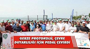 Gebze’de pedallar çevre için çevrildi
