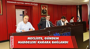Gebze Haziran Meclisinin 1. Oturumu tamamlandı
