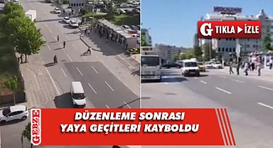 Gebze Kavak Caddesi'nde yayaları bekleyen tehlike