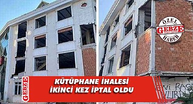 Gebze, kütüphanesine bir türlü kavuşamıyor