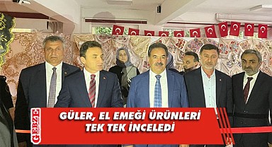 Güler, Tavşanlı İlkokulu’nda sergi açılışına katıldı