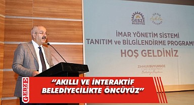 İmar Yönetim Sistemi'nin tanıtımı yapıldı