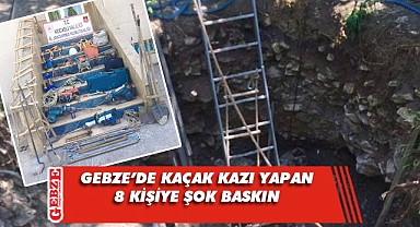 Kaçak kazı yaparken suçüstü yakalandılar