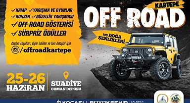 Kartepe Off-Road ve Doğa Şenliği başlıyor