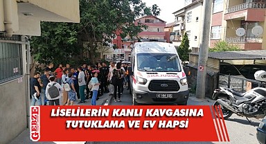 Kavga eden liselilerden 1’i tutuklandı!