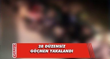 Kocaeli'de düzensiz göçmen operasyonu