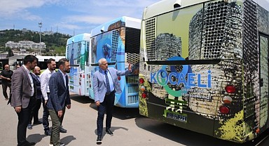 Kocaeli’nin turistik alanları otobüslere giydirildi