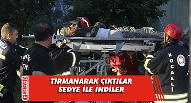 Kuleye çıktılar! Betonların altında kaldılar