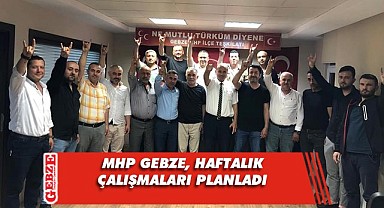 MHP Gebze Özdemir olmadan toplandı