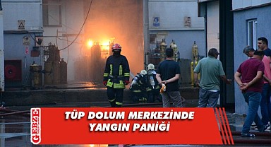 Oksijen tüpü patladı! Yangın çıktı