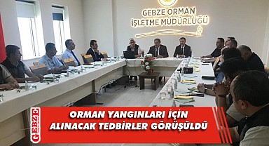 Orman Yangınları ile Mücadele Komisyonu toplandı