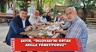 Şayir'den hafta sonu esnaf ve vatandaş ziyareti
