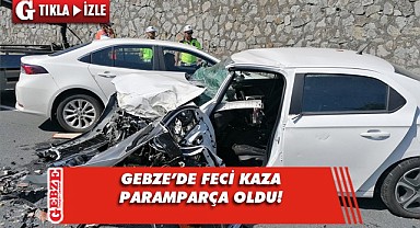 Şerit ihlali yaptı! Tıra çarptı