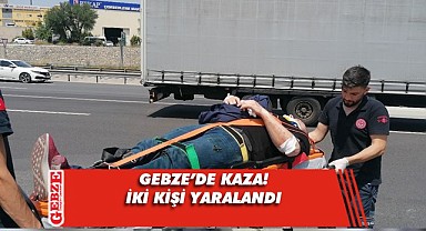 Seyir halindeki motosiklet bariyere çarptı