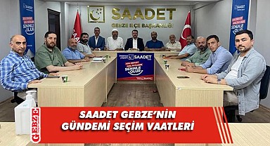 SP Gebze haftalık yönetim kurulu toplantısını yaptı