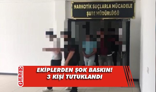 Uyuştucu operasyonunda 7 kişi tutuklandı
